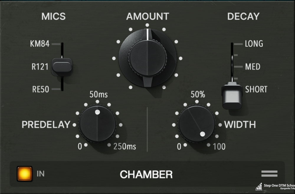 UAD Sound City Studiosの使い方CHAMBER