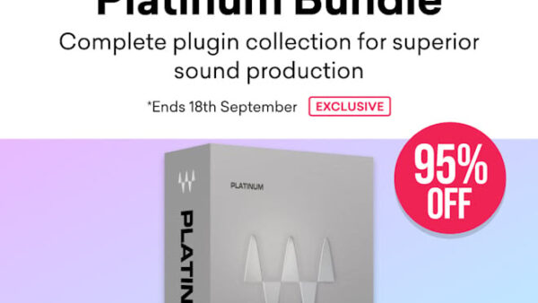 Waves Platinumが驚異の95%オフ！9月13日から19日までの超特価セール